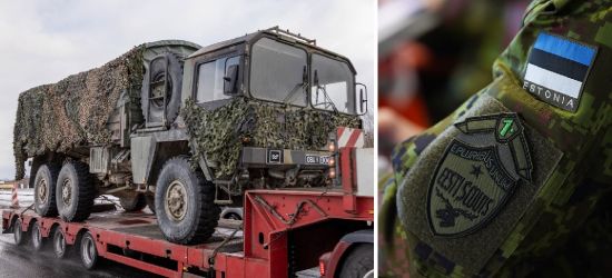 Żołnierze Wielkiej Brytanii i Estonii już w Polsce. Pomogą odbudować ogrodzenie (VIDEO, ZDJĘCIA)