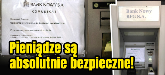 Klienci Banku Nowego mają problemy. Bank odpowiada