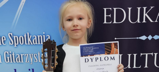 Zuzia Stach znowu na podium! I miejsce na spotkaniach gitarowych