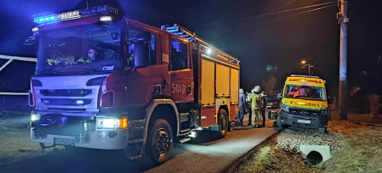 Wypadek w Zagórzu. Interweniowało Lotnicze Pogotowie Ratunkowe (VIDEO, ZDJĘCIA)