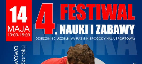 SANOK: Uczelnia zaprasza całe rodziny na Festiwal Nauki i Zabawy!