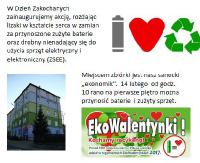 EkoWalentynki w „Ekonomiku”. Przyniesiesz baterię, dostaniesz lizaka