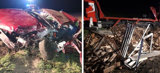 BESKO: Wjechała pod ciężarówkę! 19-latka w ciężkim stanie (ZDJĘCIA)
