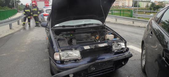 Nie ustąpił pierwszeństwa, wjechał w skodę (FOTO)