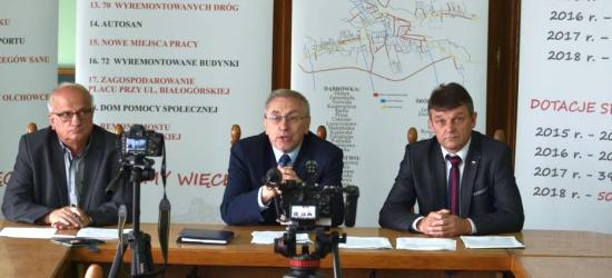 KONFERENCJA W MIEŚCIE: Zdecydowane odpowiedzi na pytania o zwolnieniach (VIDEO)
