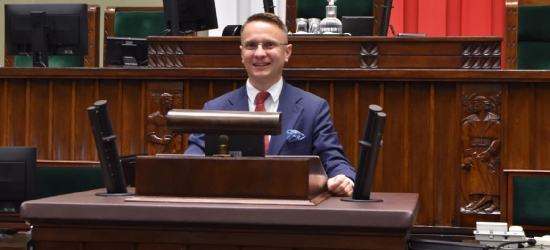 SEJM: Poseł Piotr Uruski apeluje w sprawie Centralnego Portu Komunikacyjnego (VIDEO)