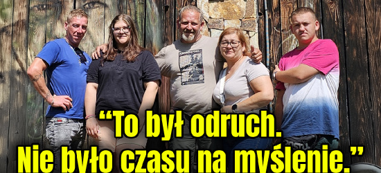 Kulisy akcji ratującej życie tonącego mężczyzny. Bohaterem strażak OSP i 16-latek!
