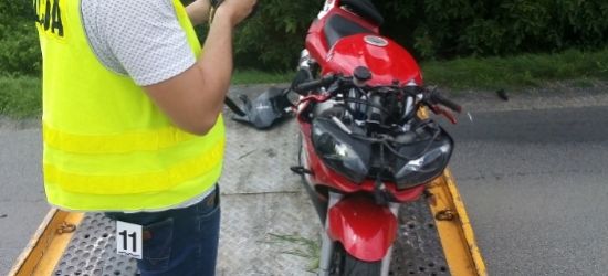 PODKARPACIE: Zginął młody motocyklista