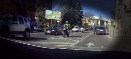 AKTUALIZACJA / VIDEO OD INTERNAUTY: Naganne zachowanie motocyklistów!