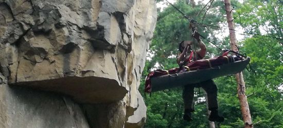 Szkolenie w zakresie ratownictwa w terenie eksponowanym (FOTO)