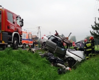 AKTUALIZACJA: UWAGA! Czołówka w Nowosielcach. DK 28 już przejezdna (GALERIA ZDJĘĆ)