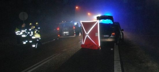 Tragedia na drodze. Nie żyje 60-letni mężczyzna