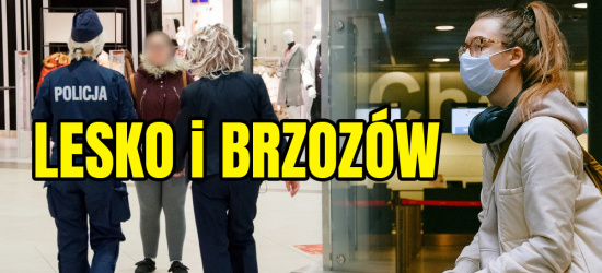 Mandaty za brak maseczek w Brzozowie i Lesku! Sprawdź!