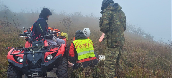 BIESZCZADY: Młoda kobieta potrzebowała pomocy. Utknęła na szlaku (ZDJĘCIA)