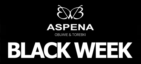 BLACK WEEK w Sklepie Obuwniczym ASPENA! RABATY do -70%!