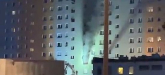 Tragiczny pożar w Rzeszowie. Nie żyje 14-latka, ewakuowano setki osób (VIDEO)