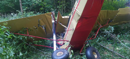 Katastrofa samolotu. Pilot wykonywał ćwiczenia na pasie startowym. NOWE INFO i ZDJĘCIA