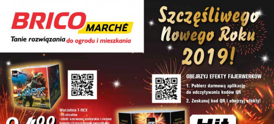 Wystrzałowe zakończenie roku 2018 z Bricomarche
