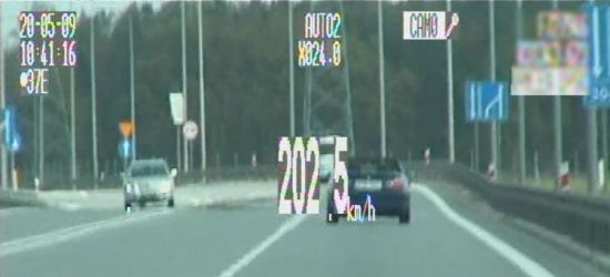 PODKARPACIE. Pomylił drogę z torem wyścigowym. 202 km/h na liczniku!