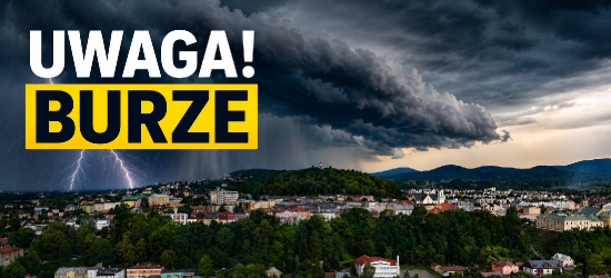 UWAGA! Ostrzeżenie przed burzami z gradem! Alert IMGW pierwszego stopnia