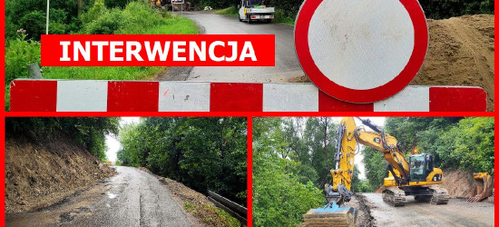 INTERWENCJA: Zamknięta droga, uciążliwy objazd. Prośba mieszkańców (ZDJĘCIA)