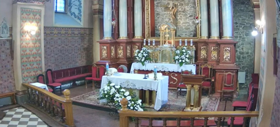 SANOK: Gorszące sceny w kościele. Wszedł z piwem w ręku na ołtarz