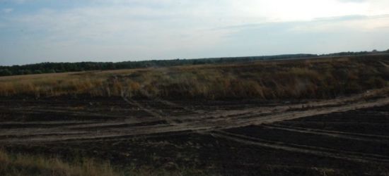 REGION: Potężny pożar. Spłonęło 40 hektarów pszenicy
