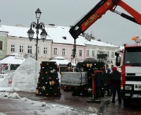 SANOK: Śnieg już jest, będzie i choinka (ZDJĘCIA)