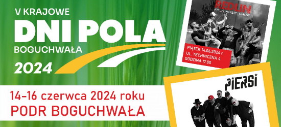 V Krajowe Dni Pola w Boguchwale (PROGRAM)