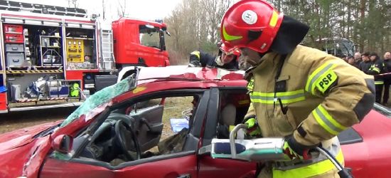 Wypadek masowy, zderzenie osobówek, akcja przeciwpowodziowa (VIDEO, FOTO)
