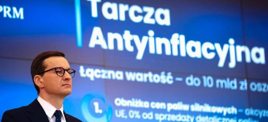 Rząd złagodzi skutki inflacji w ramach tzw. tarczy antyinflacyjnej