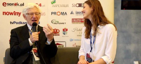 Wyjątkowy gość w festiwalowym studiu (VIDEO)