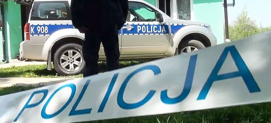 Zgłosił interwencję, bo pokłócił się ze znajomym. Był poszukiwany