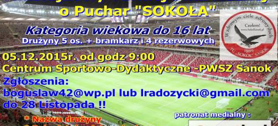 SANOK: Mikołajkowy Turniej w Piłce Nożnej o Puchar „Sokoła”