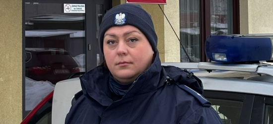 SANOK: Policjantka po służbie ruszyła z pomocą. 54-latek bezpiecznie wrócił do domu