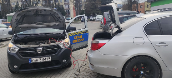 SANOK. Strażnicy miejscy szybko zareagowali na prośbę mieszkańca. „Dziękuję im za to” (FOTO)