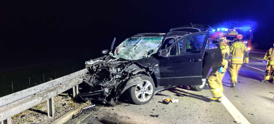 Groźny wypadek na A4. Cztery osoby poszkodowane (ZDJĘCIA)