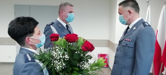 Komendant leskiej Policji, komisarz Jacek Pączek, przechodzi na emeryturę