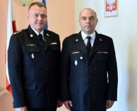 Mł. bryg. Grzegorz Oleniacz nowym zastępcą komendanta Państwowej Straży Pożarnej w Sanoku (ZDJĘCIA)