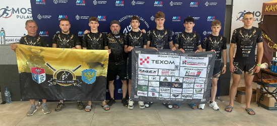 Texom Samuraj Sanok z medalem Mistrzostw Polski MMA! Łukasz Horodejczuk na podium w Puławach