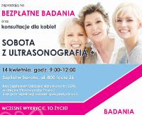 Czas na Panie. Sobota z ultrasonografią +. Konieczna rejestracja