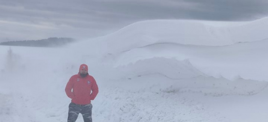 Wielka zaspa! Jednocześnie atrakcja w zimie! (FOTO)