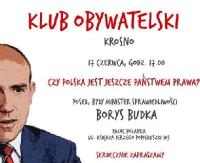 Borys Budka w Krośnie: “Czy Polska jest jeszcze państwem prawa”?