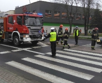SANOK: Cztery samochody zderzyły się przy przejściu dla pieszych (ZDJĘCIA)