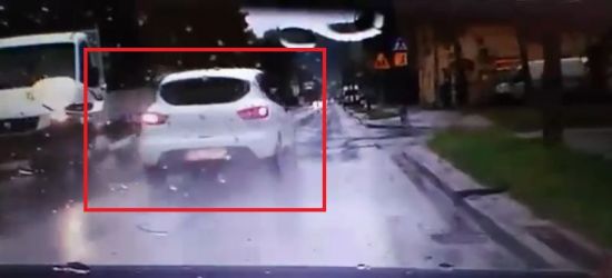 SANOK: Krok od tragedii na Wójtostwie. Wyprzedzanie na pasach! (VIDEO)