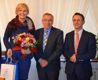 Otylia Jędrzejczak Honorowym Ambasadorem nowo powstającego kompleksu basenowego (ZDJĘCIA)