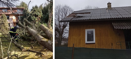 SANOK. Wichury nad powiatem. Najbardziej ucierpiała Strachocina (ZDJĘCIA)