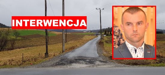 Gmina zrobiła drogę do domu radnego? Radny: To mieszkańcy o to wnioskowali