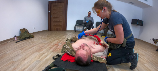 Bieszczadzki GOPR. Szkolenia dotyczące medycyny pola walki (ZDJĘCIA)