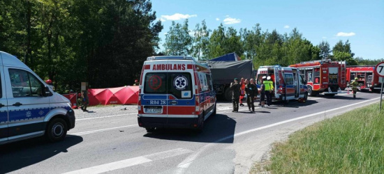 Śmiertelny wypadek na DK 9. Zginęło dwóch mężczyzn